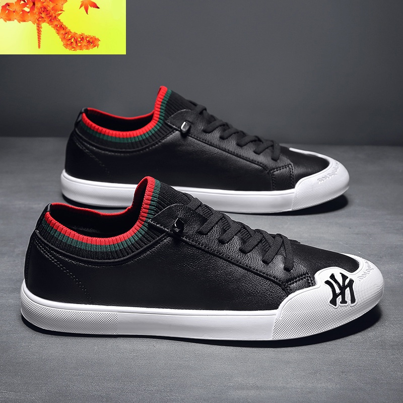 春季小白鞋男士英伦百搭潮流潮牌休闲潮鞋精快手男鞋子网红板鞋简畅