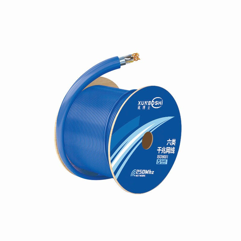 讯博士 LFLWS1100 六类非屏蔽 网线 205米/箱 (计价单位：箱) 蓝色高清大图