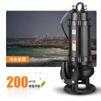 上海人民50WQ15-15-1.5污水泵潜水排污泵380v1.5kw2寸_496