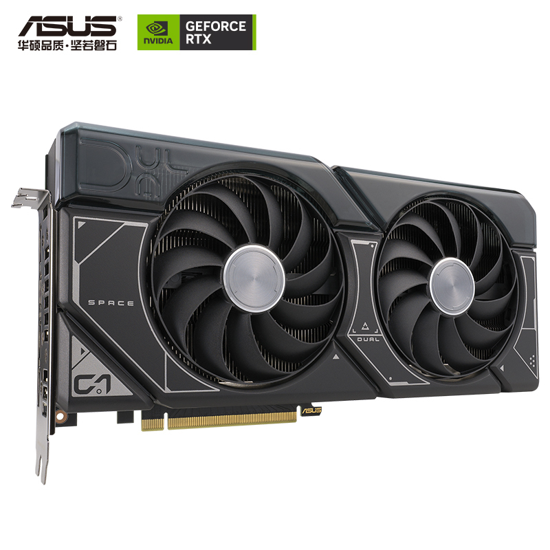 华硕(ASUS)DUAL-RTX4070-O12G 电竞游戏专业独立显卡