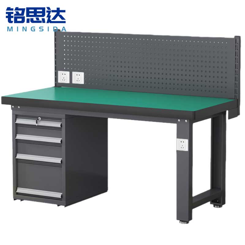 铭思达钳工操作台1.2米四抽张高清大图