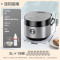 美的(Midea)电饭煲智能电饭锅家用小型预约定时快煮粥蒸饭锅柴火饭大容量 5L银色款FB50Easy501