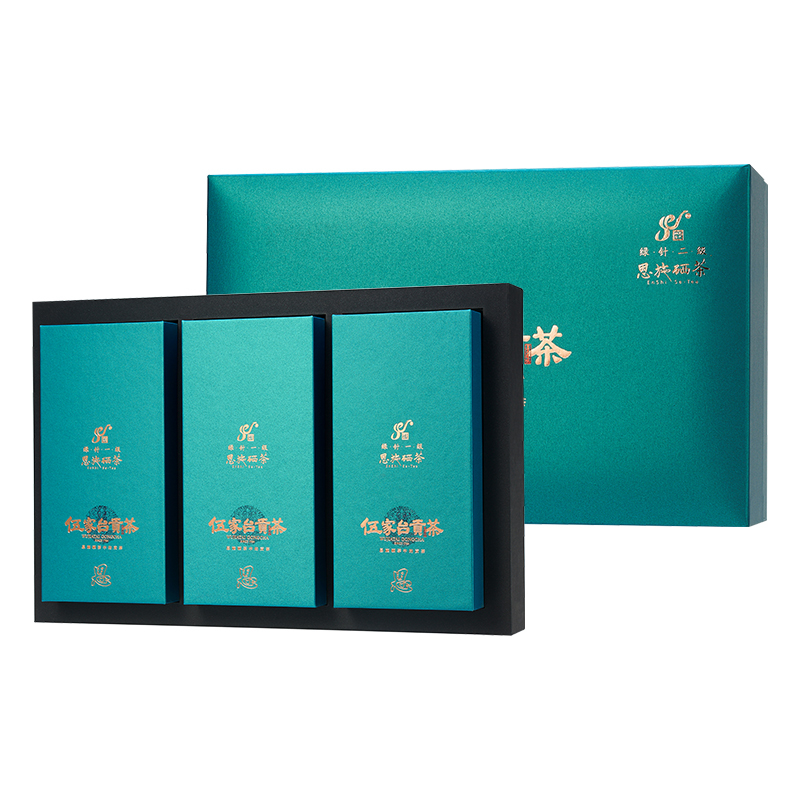湖北恩施2021新茶绿茶茶叶恩施富硒茶伍家台贡茶高山云雾毛尖茶叶240g端午送礼礼盒装浓香型