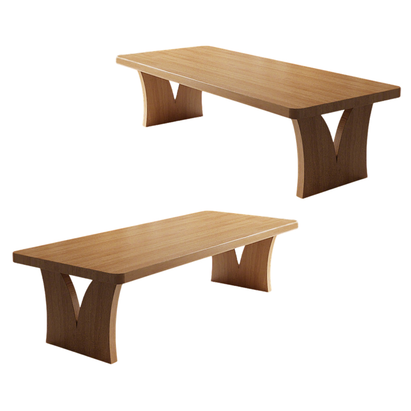 先围 实木会议桌 160*70*75cm 张高清大图