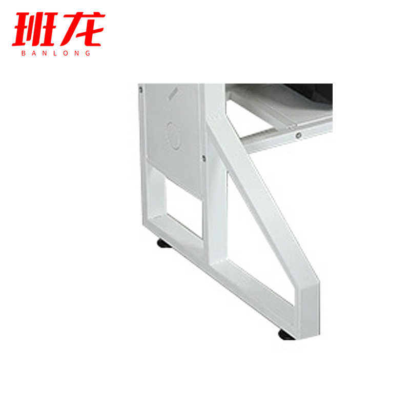 班龙双人电脑桌1.2m含椅套高清大图