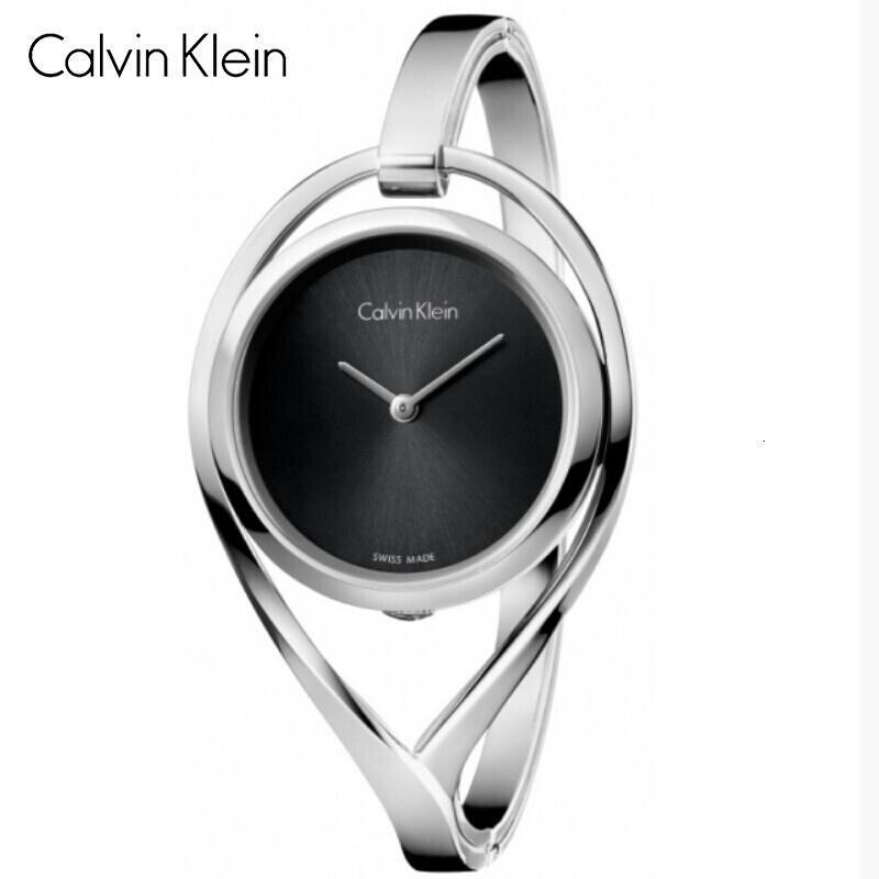卡文克莱(Calvin Klein)手表时尚女表 商务钢带表 欧美品牌 手镯石英表 女士腕表 K6L2S116