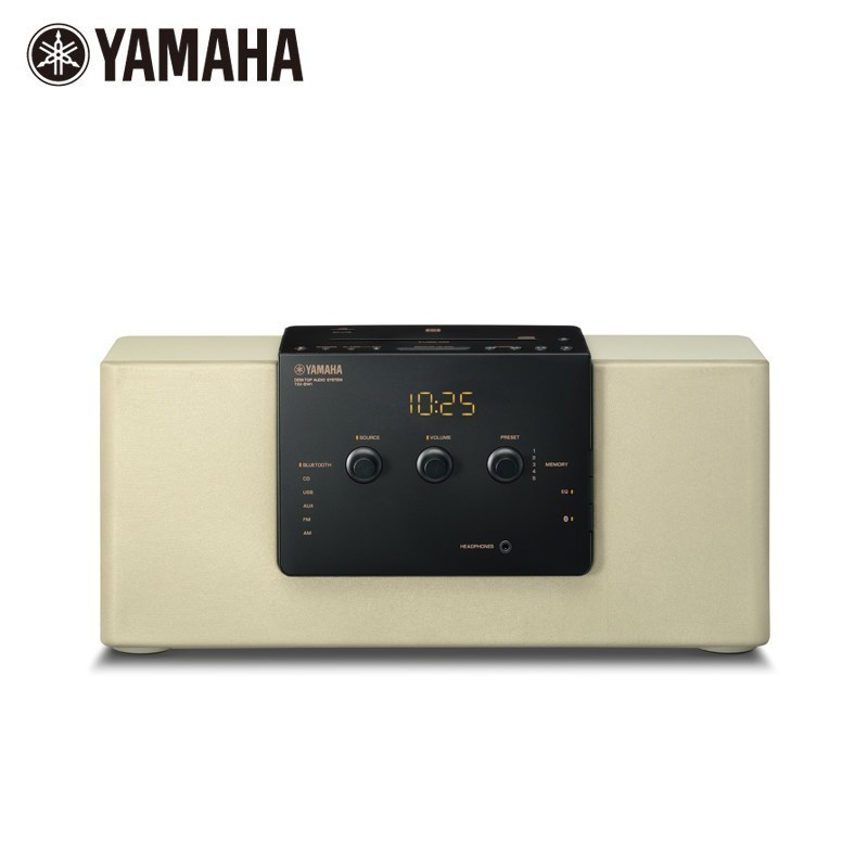 Yamaha/雅马哈 TSX-B141 蓝牙 NFC 时钟 FM CD播放 桌面音响