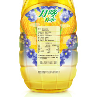 刀唛Knife 食用油调和油压榨玉米亚麻籽油 2.2L/瓶