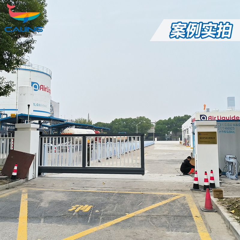 彩鲸(CAIJING)CJ-XFM7800智能电动悬浮门平移门工厂单位电动大门