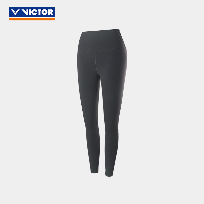 VICTOR/威克多羽毛球服女针织运动紧身裤羽球女孩P-35810 S H石墨灰