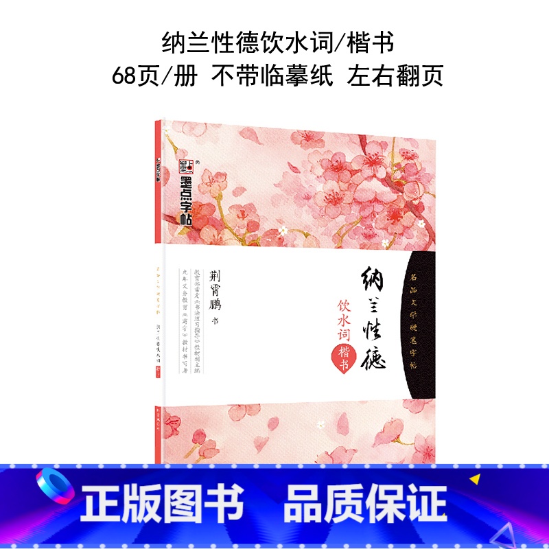 纳兰性德 【正版】字帖女生字体漂亮文艺清新古风练字大学生高中生速成初学者簪花小楷字帖卫夫人女网红练字帖硬笔簪花小楷