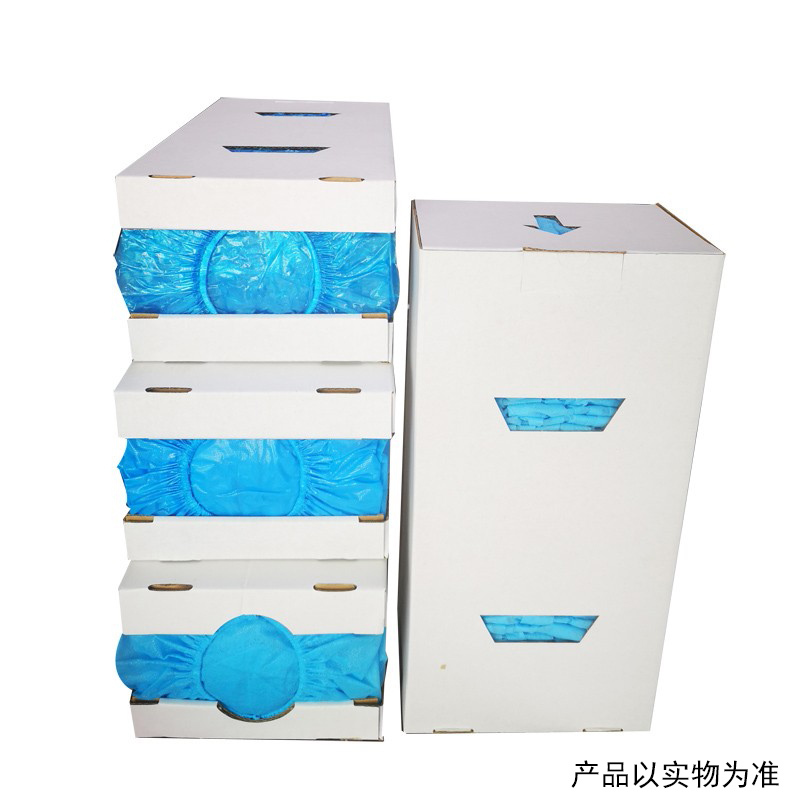 思科铭 智能鞋套机一次性鞋套 SK-CM专用PE鞋套 100只/盒