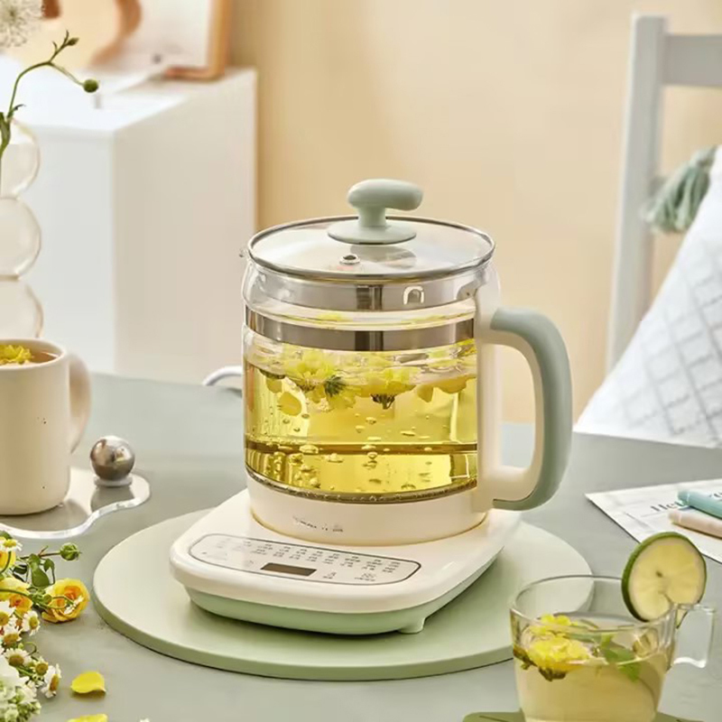 小熊养生壶玻璃煮茶壶花茶壶煮茶器电烧水壶YSH-D15T3高清大图