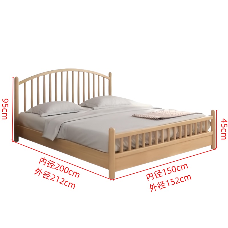 抚樽弯头温莎床高清大图