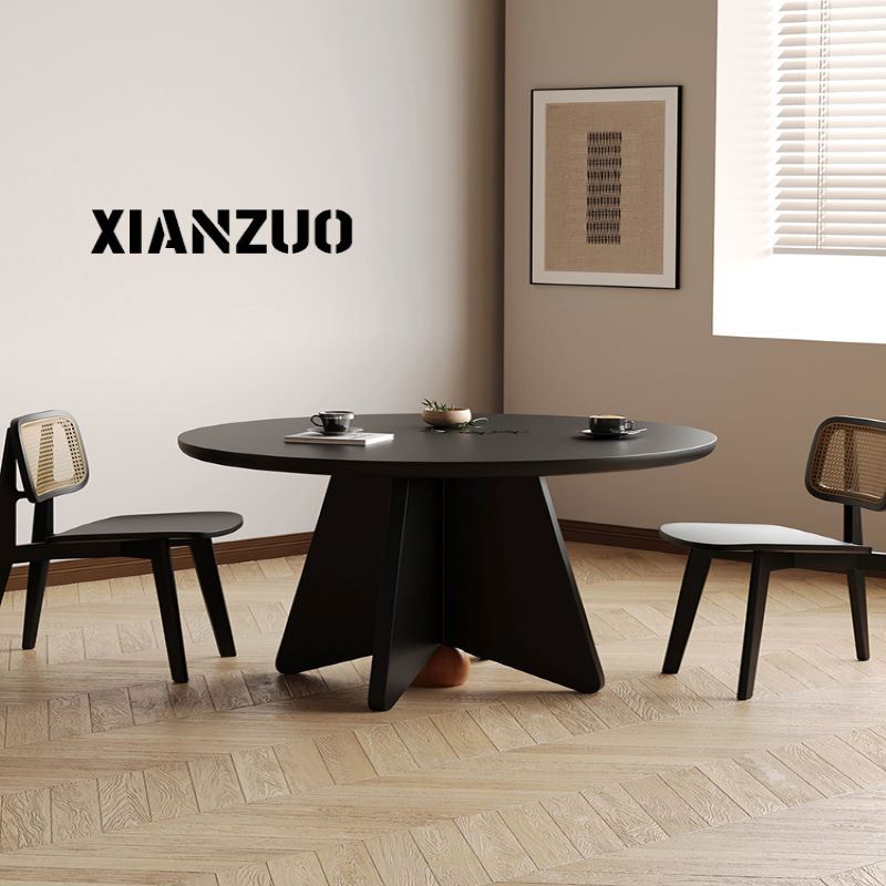 双虎ZQ-BJ-C2404边几 黑色 550*503