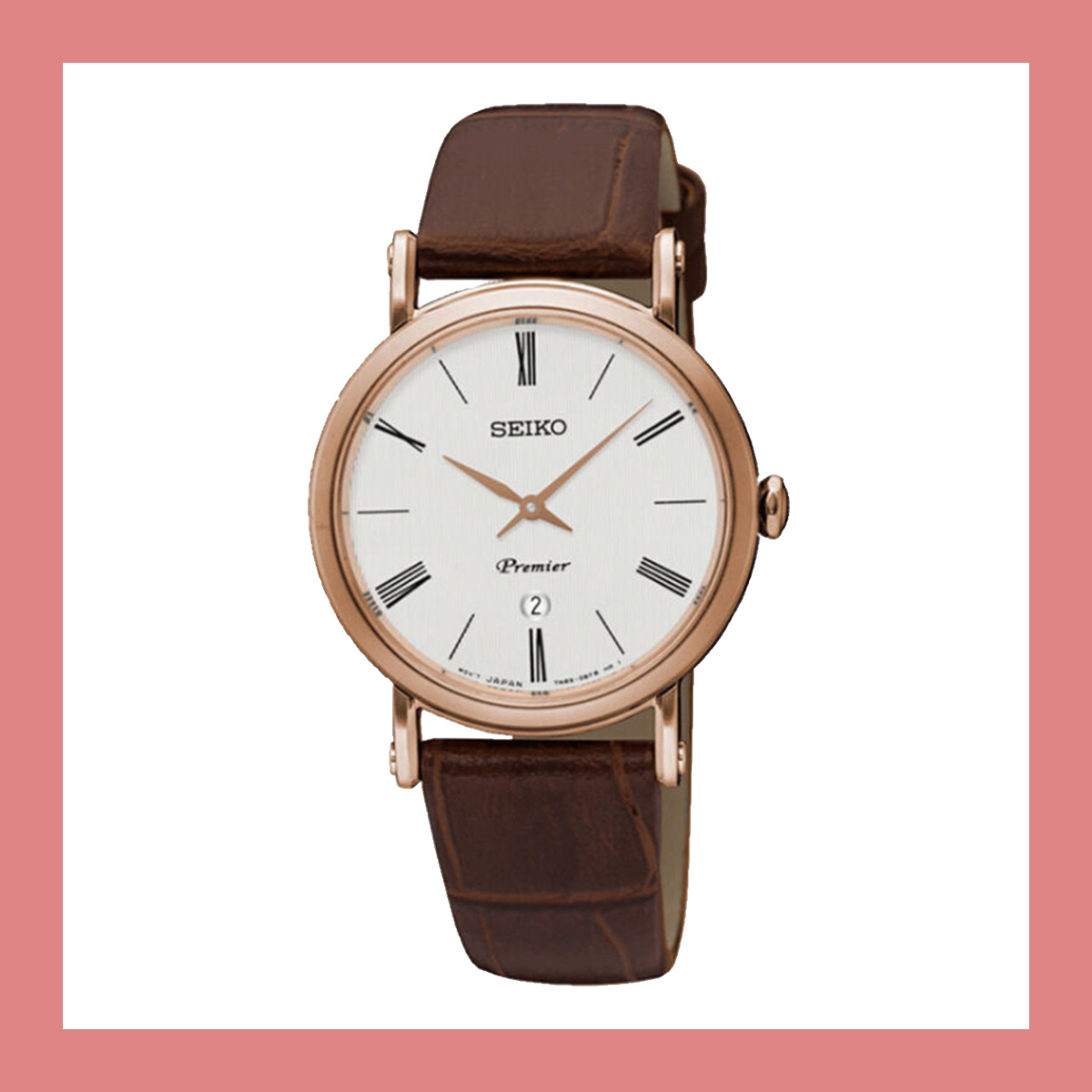 精工SEIKO 石英不锈钢防水时尚休闲女表高清大图