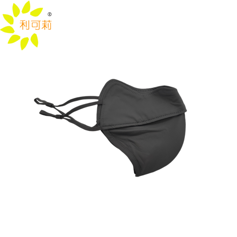 利可莉户外口罩 深灰色 KZ073/个高清大图