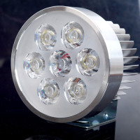 澳派电动车灯摩托车led车灯超亮外置大灯三轮车流氓改装灯12v80v通用