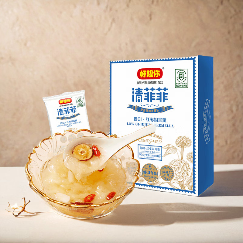 好想你银耳羹礼盒菲菲系列224g浓稠爽滑软糯香醇饱满厚实清高清大图