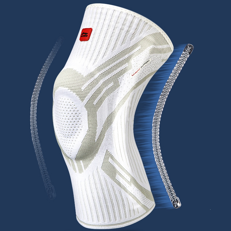 李宁li-ning运动护膝男篮球跑步专业护具专用膝盖半月板女损伤羽毛球