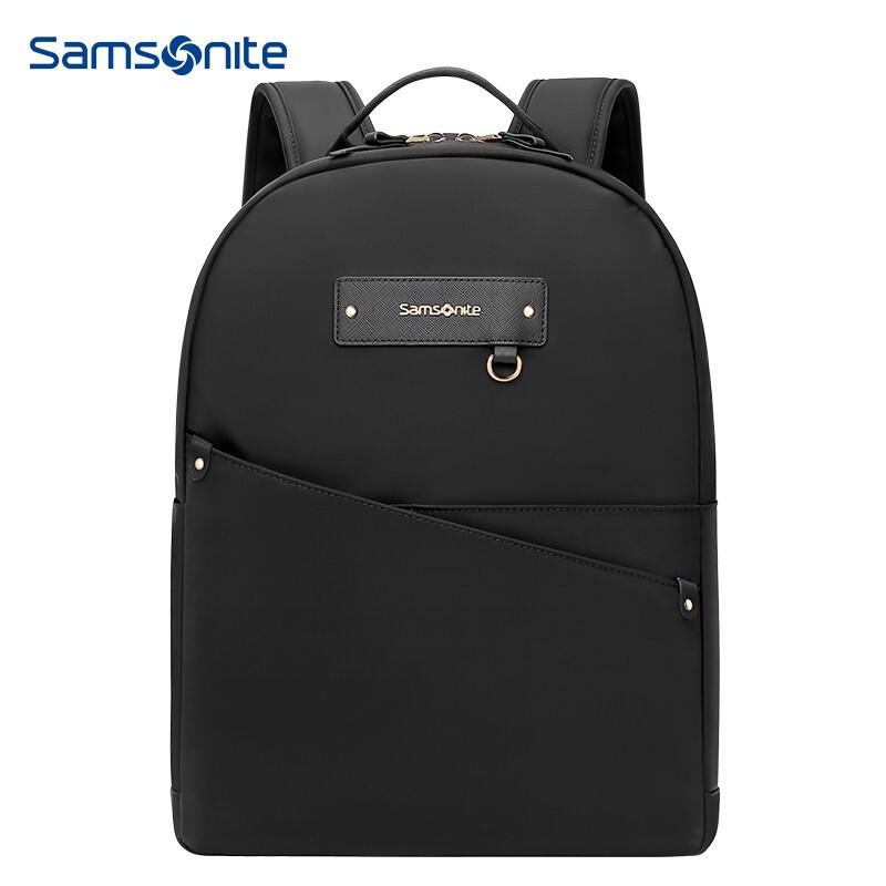 新秀丽双肩包电脑包背包旅行包 samsonite 14英寸苹果华为笔记本电脑包BY9