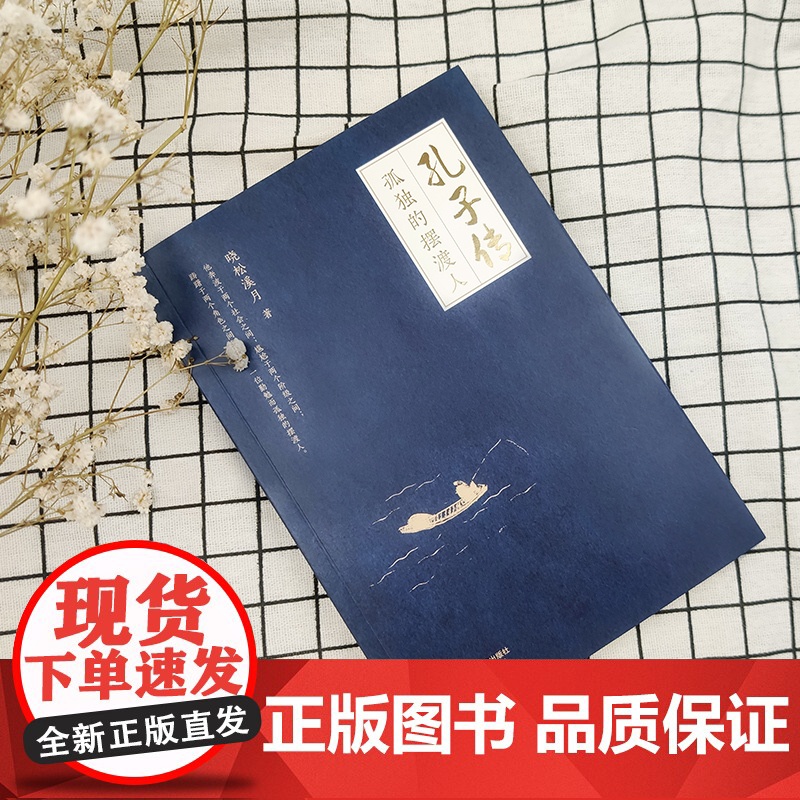 孔子传:孤独的摆渡人 晓松溪月 江苏凤凰文艺出版社 正版书籍高清大图