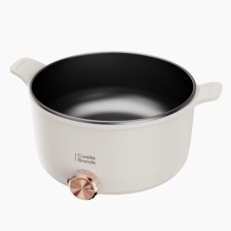 康宁(Corelle Brands)电火锅电煮锅一体锅多功能料理电热锅(4L)CB-DQ002-TG/KZ高清大图