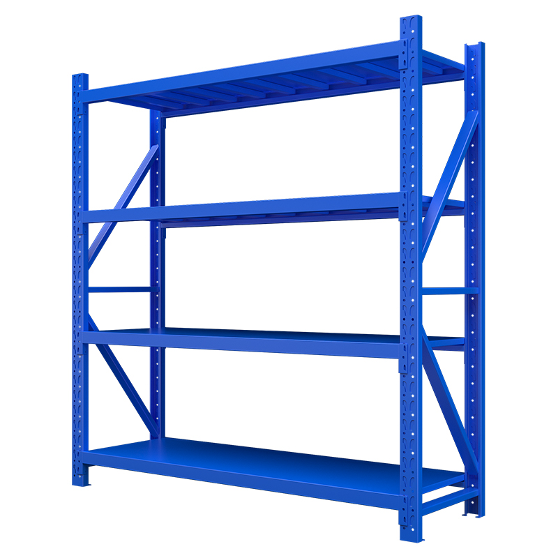 臻远 ZYCC-ZX-19 重型货架主架 1500*500*2000 蓝色 每层平均承重500公斤高清大图