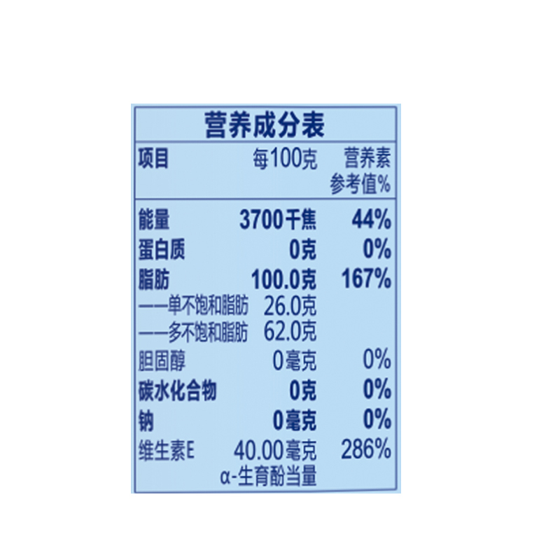 多力葵花籽油4L