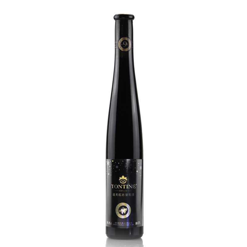 中国通天(TONTINE)红冰葡萄酒(零下9度)375ml 单支礼盒装