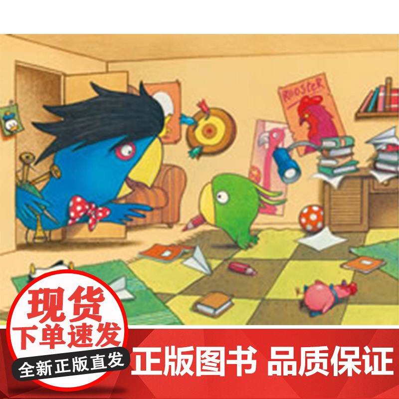 小鹦鹉咔咔嘟硬壳精装图画书启发绘本3岁4岁5岁6岁幼儿园儿童阅读亲子共读亲子共读哲理性亲子共读绘本正版童书高清大图