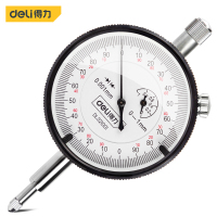 得力(deli) 千分表 0-1mm 高精度表针式测量仪指示表小表盘 DL321001