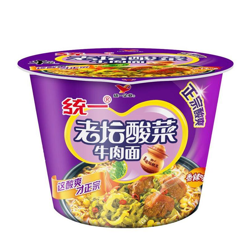 来一桶老坛酸菜牛肉面大桶160g
