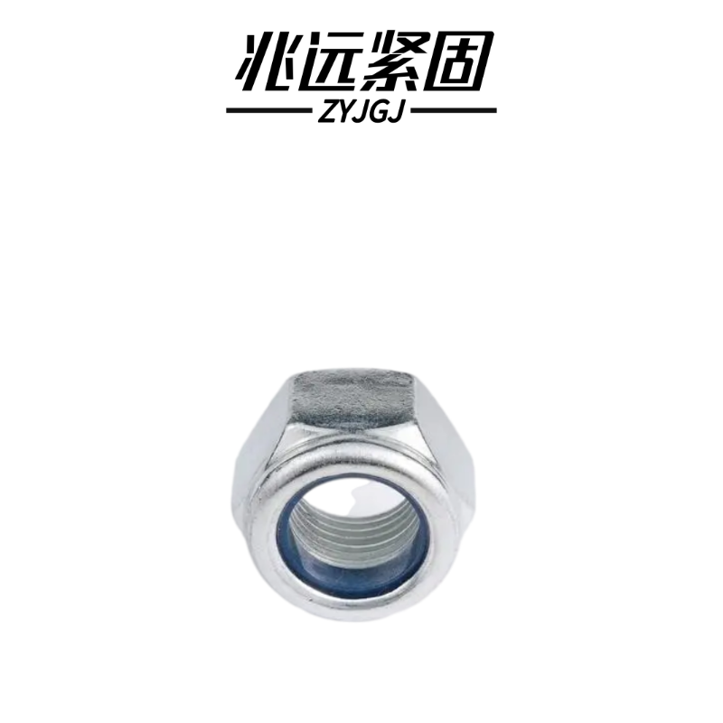 兆远紧固 不锈钢防松锁紧螺母(个)(M4)高清大图