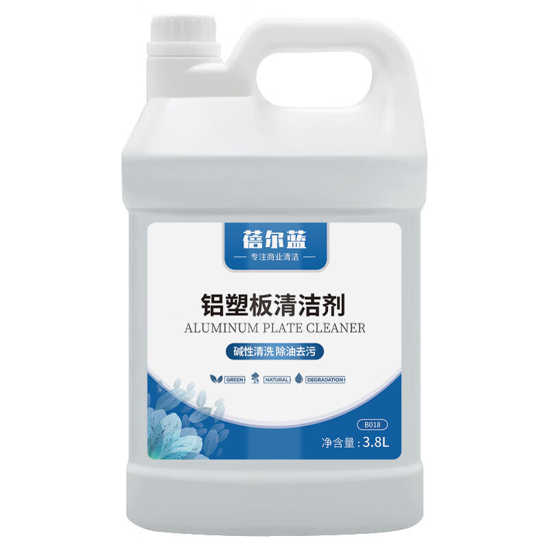 蓓尔蓝 B018 铝塑板清洁剂 3.8L*4桶 白色高清大图