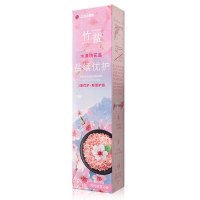 LG竹盐水漾桃花盐盐续优护130g牙膏 (灼灼桃花香) 3重优护 粉润护齿 粉润清新口感