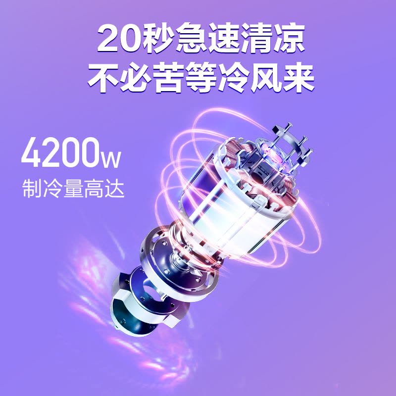 海尔智家Leader 挂机空调1.5匹 新3级能效 变频 自清洁 大风量家用 KFR-35GW/83@T-Xc套机图片