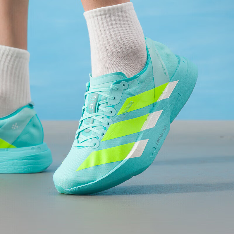 阿迪达斯（adidas）男鞋新款运动鞋竞速跑鞋缓震轻便透气户外低帮跑步鞋JR1251 ZP高清大图