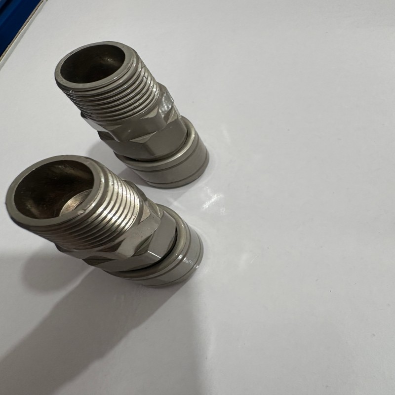 腾铁莲俐 304不锈钢C式自锁式快插接头 SM40 个高清大图