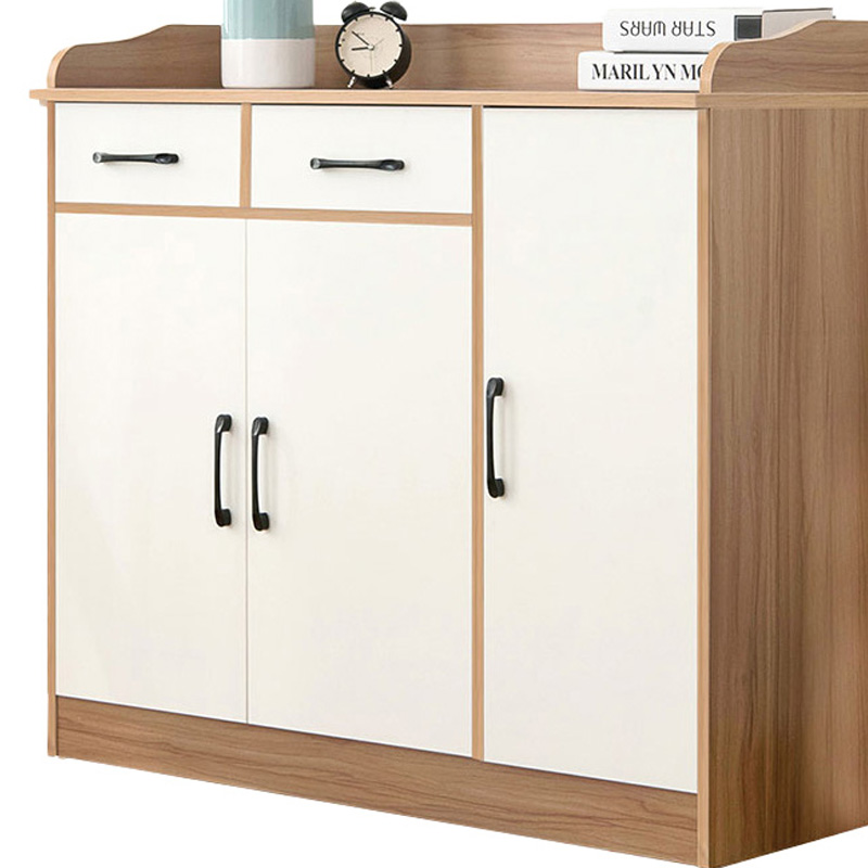 筑亮 餐边柜 100cm黄白 台高清大图