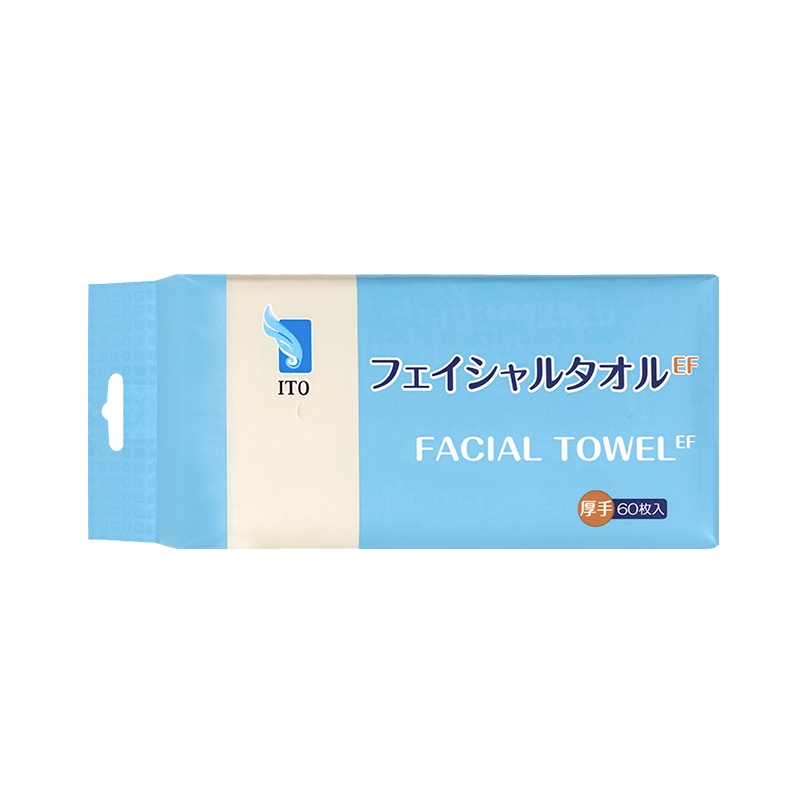 ITO艾特柔洗脸巾加厚加大干湿两用洗面洁面棉柔巾卸妆纸 【可抽取可悬挂】60抽*1包