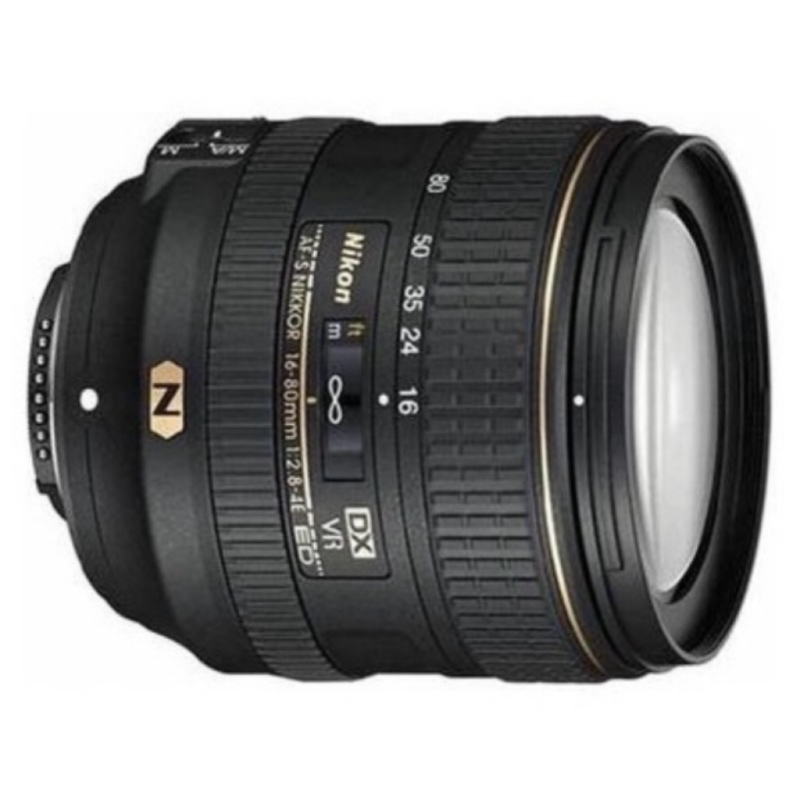 Nikon/尼康AF-S DX 16-80mm f/2.8-4E ED VR 半画幅 广角变焦单反镜头 拆机版
