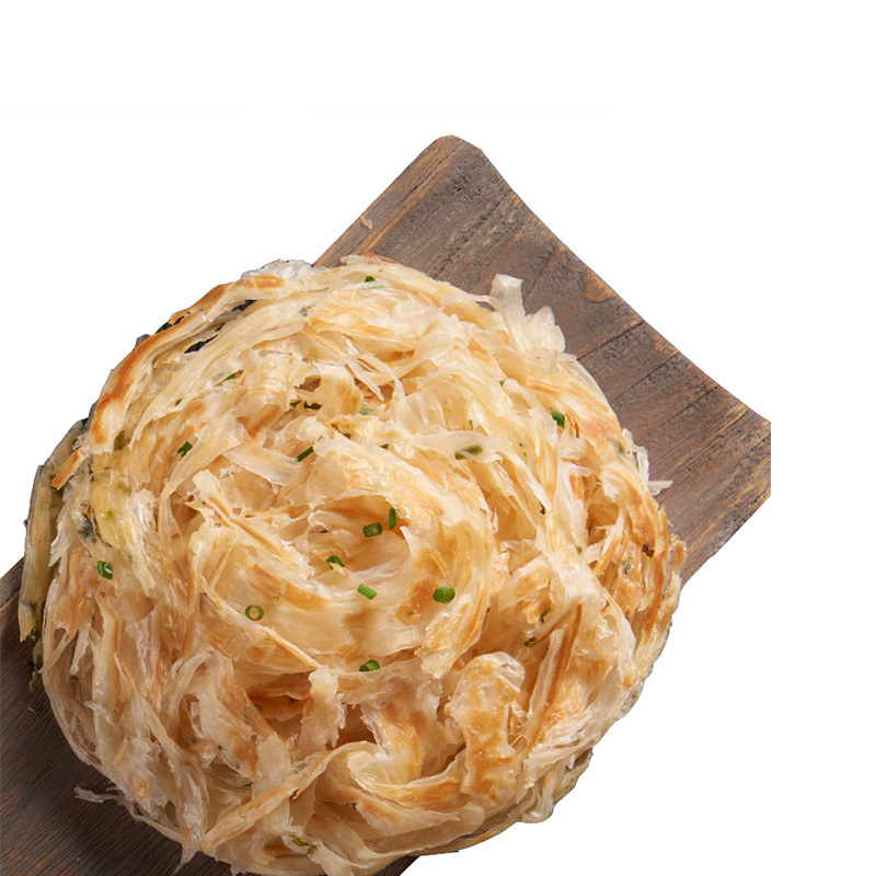 粮全其美20片葱香味家庭装手抓饼 2KG(20片装 早餐 培根烤肠 葱油饼)