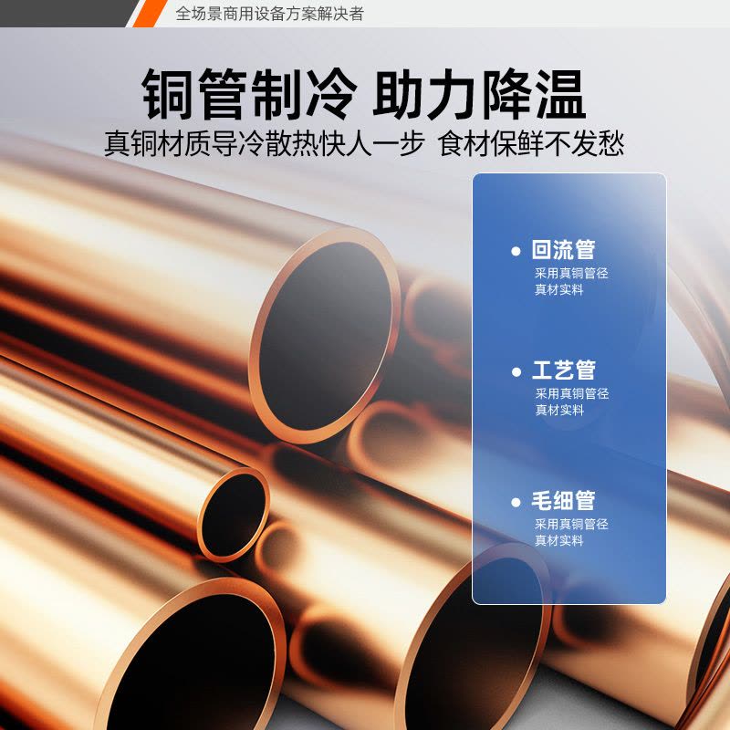 星星(XINGX)868升四门双温商用冰柜立式冷冻冷藏不锈钢厨房冰箱餐饮后厨冷柜(铜管制冷)BCD-960YE图片