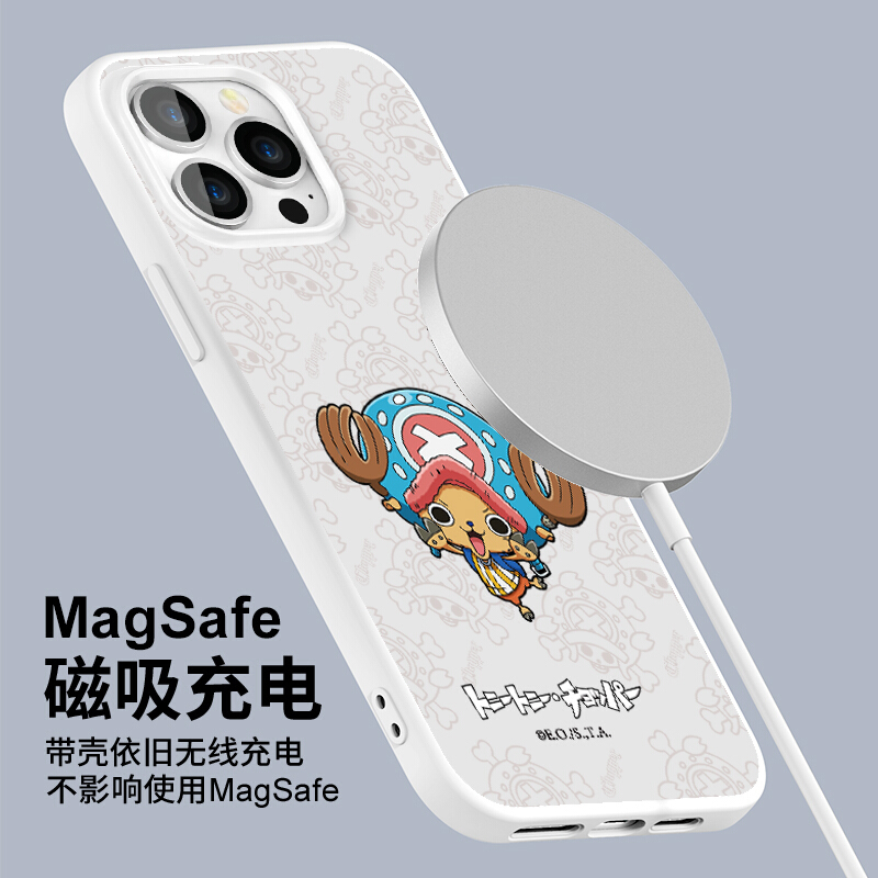ESCASE 苹果iPhone13promax手机壳保护套13mini全包液态硅胶超薄防摔壳软边海贼王正版定制男女款