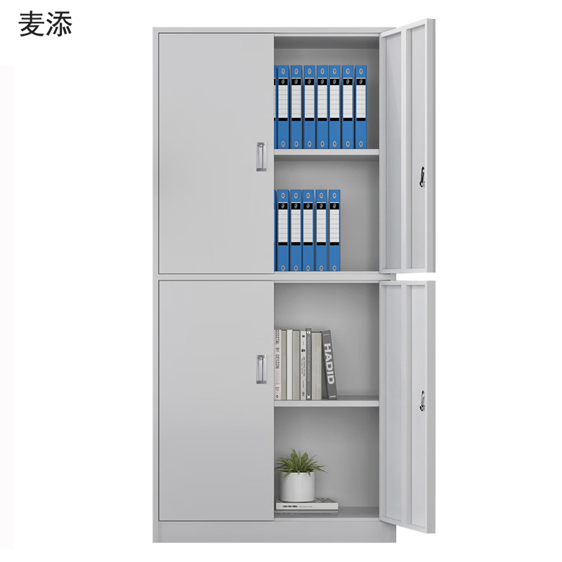 麦添 通双节文件柜 GG-022 个高清大图