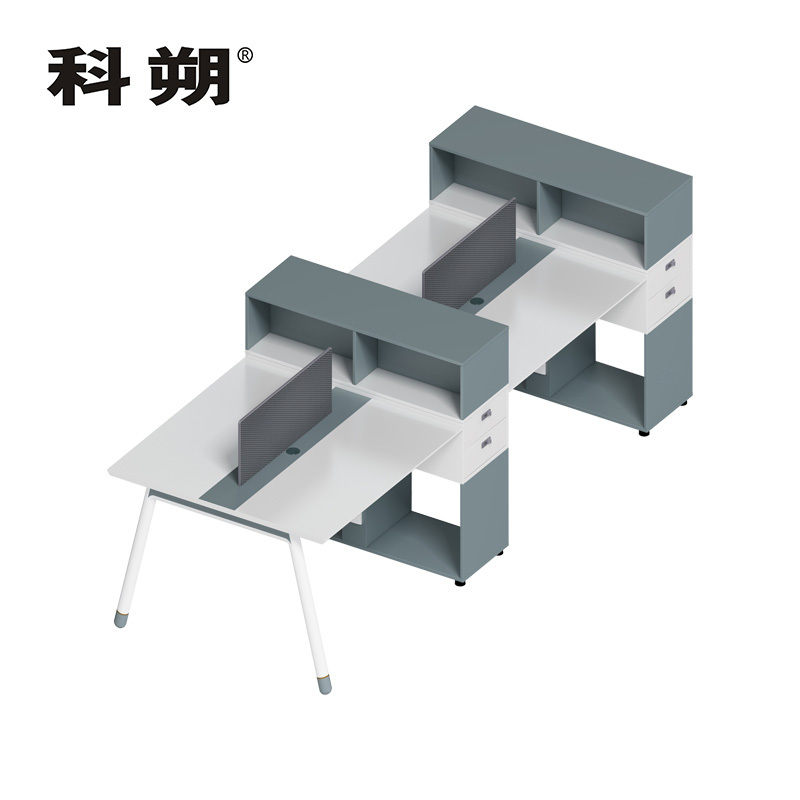 科朔 办公桌职员桌 员工桌 四人位屏风办公桌 KS-09B3205