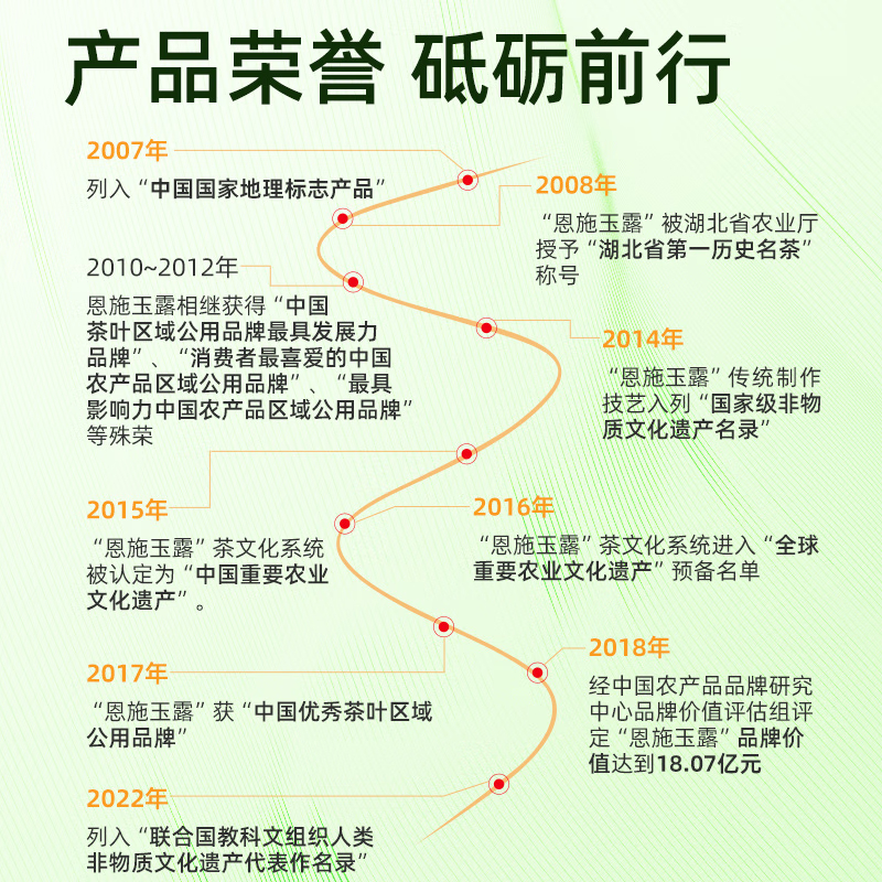 茶馬世家 一级早春恩施玉露铁罐100g高清大图