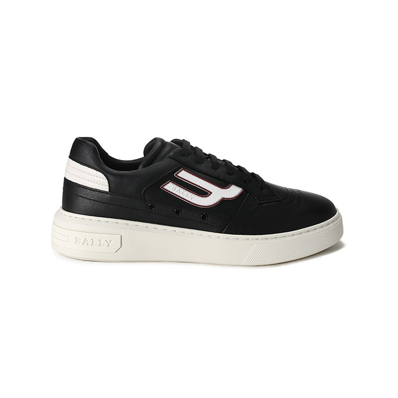 巴利bally奢侈品男士皮质系带休闲运动鞋板鞋triumph