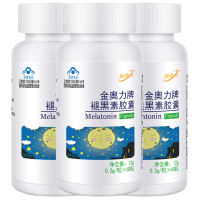 金动力褪黑素胶囊60粒*3瓶